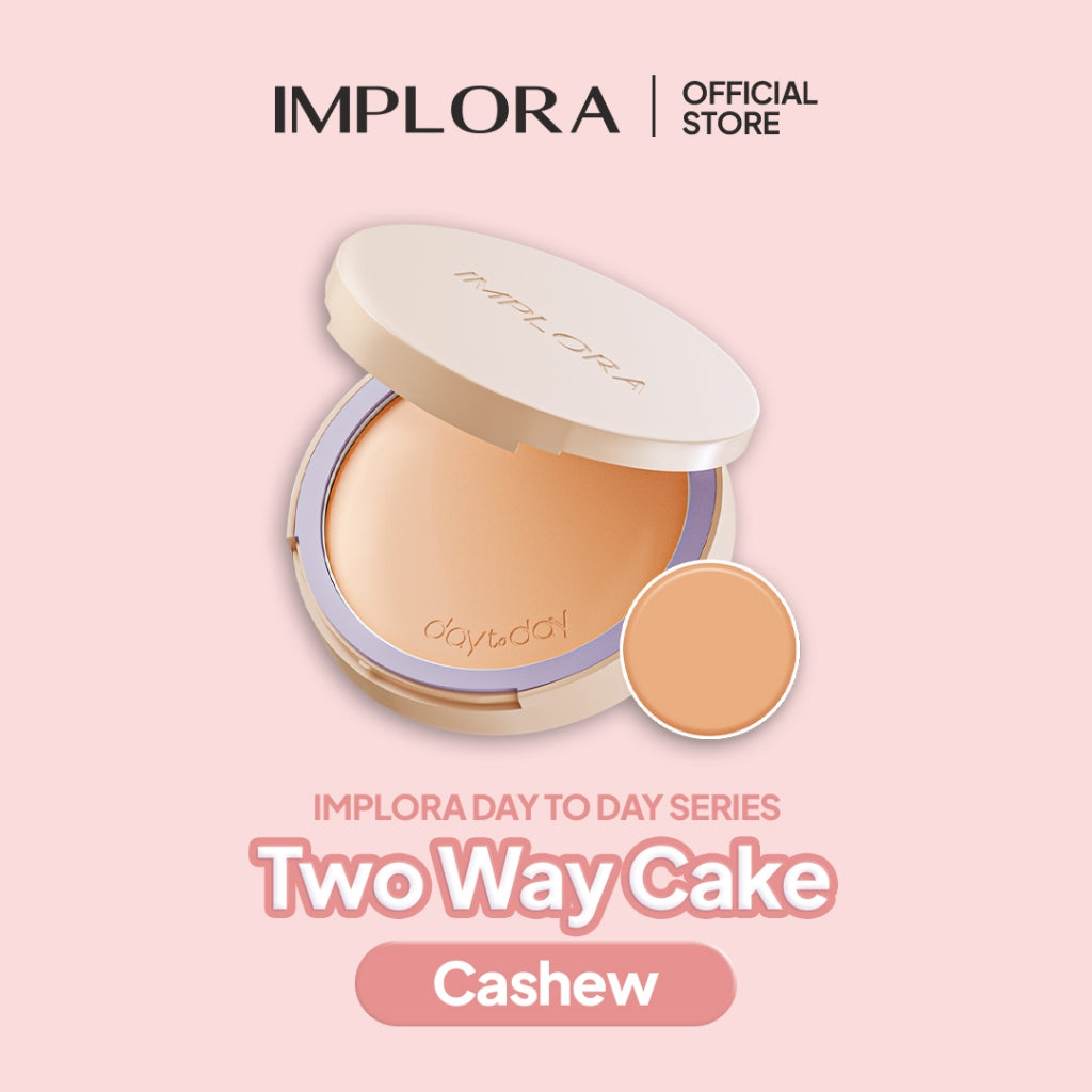 Implora Day To Day Two Way Cake | Bedak Ringan & Samarkan Pori