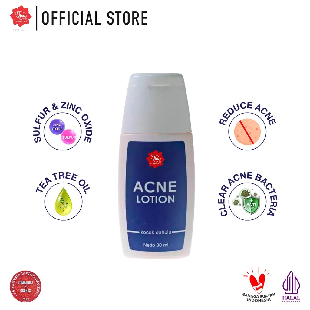 [Super Pack !!!] Viva Acne Lotion - 30ml (2 pcs)