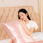 Sarung Bantal PREMIUM Satin Silk Terli Beauty Satin Silk Pillowcase Adem Halus Anti Jerawat Beauty Boost Pillowcase