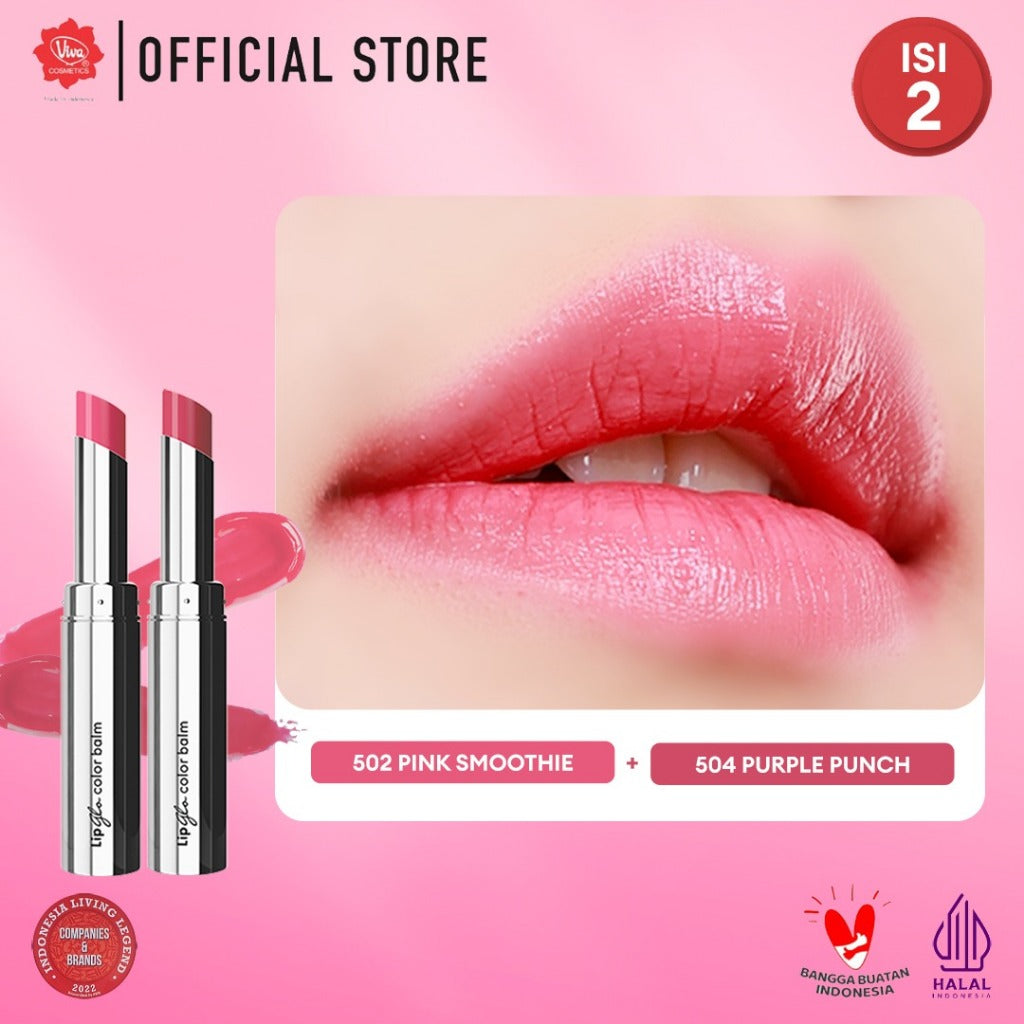 [PROMO - Super Pack !!!] Red-A Lip Glo Ombre - 3 in 1 (LIPBALM, LIPGLOSS & LIPSTICK)