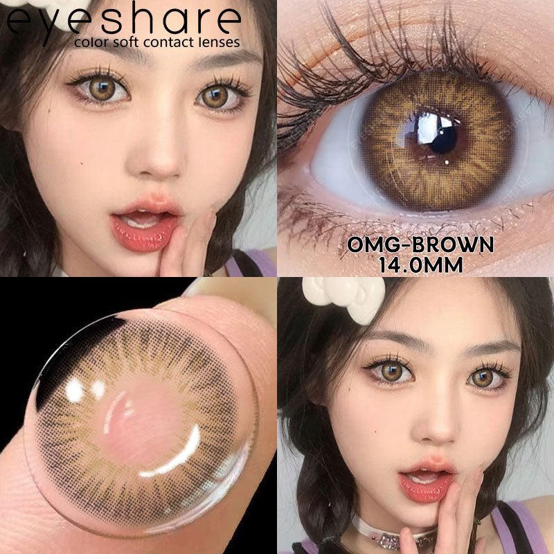 Eyeshare Monica Black Softlens 14.5mm