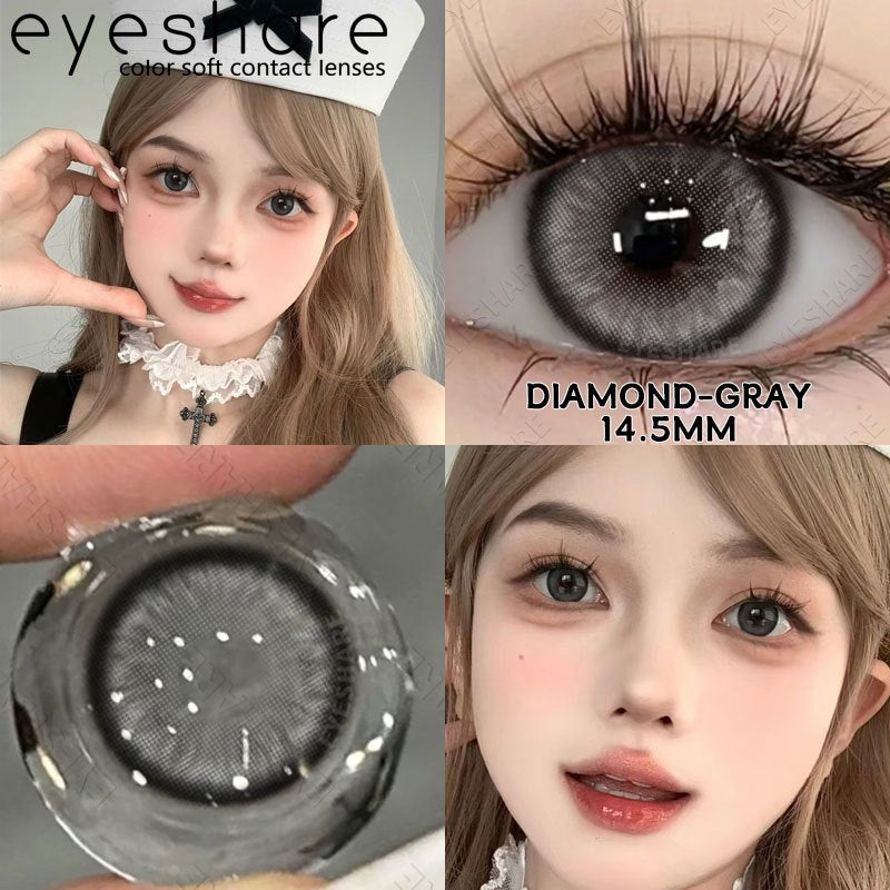 Eyeshare (COD) SEMPORMA BROWN 14.2mm Softlens Normal