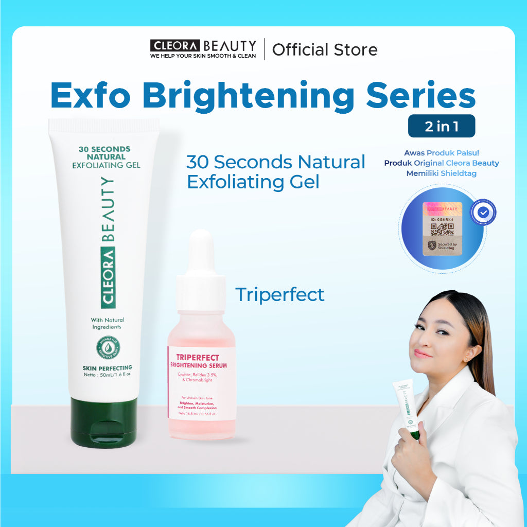 Cleora Beauty Special Bundle 2 In 1 - Exfo Berrier Series, Exfo Brightening Series, Exfo Glowing Series, Exfo Healty Series, Exfo Hydrating Series
