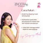 Noera Lip Sleeping Mask | Masker Bibir Pencerah Bibir Pelembab Bibir