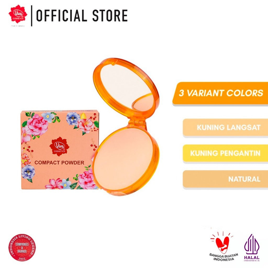 Viva Compact Powder (tersedia 3 varian warna)