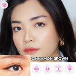 SOFTLENS NEWBLUK HYPE by CTK - Normal & Minus s/d -6.00 - Softlens Coklat Diameter Natural