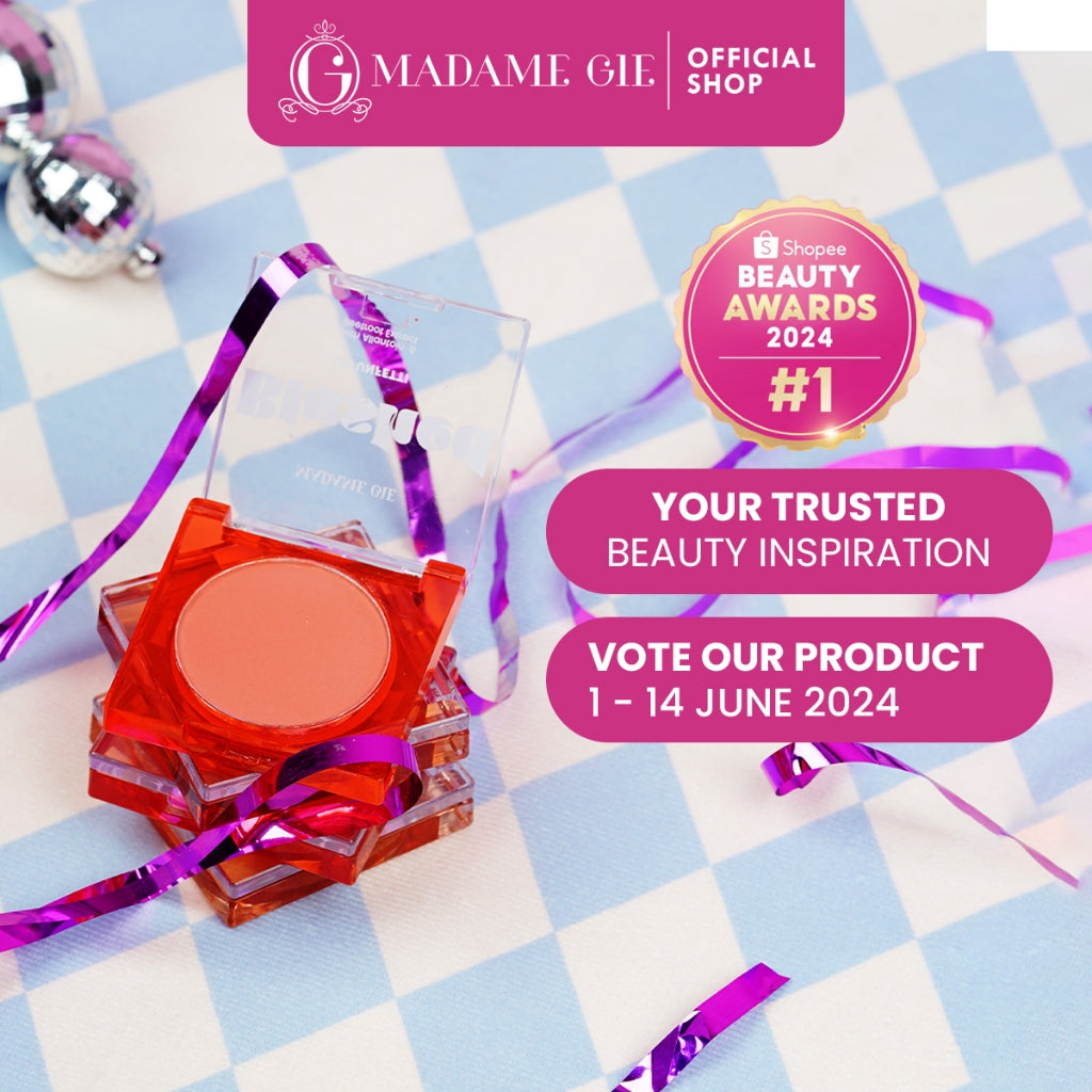 Madame Gie Blushed - Makeup Blush On Long Lasting Pigments