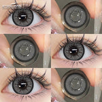 Eyeshare Softlens 1Pasang Bella Yellow 14.5mm Big Eye Cosplay Lensa Kontak Softlens