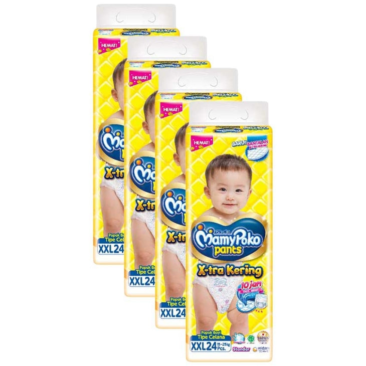 POPOK BAYI MAMY POKO X-TRA XTRA KERING STANDARD STANDAR XL  XXL L M S NB CELANA PEREKAT