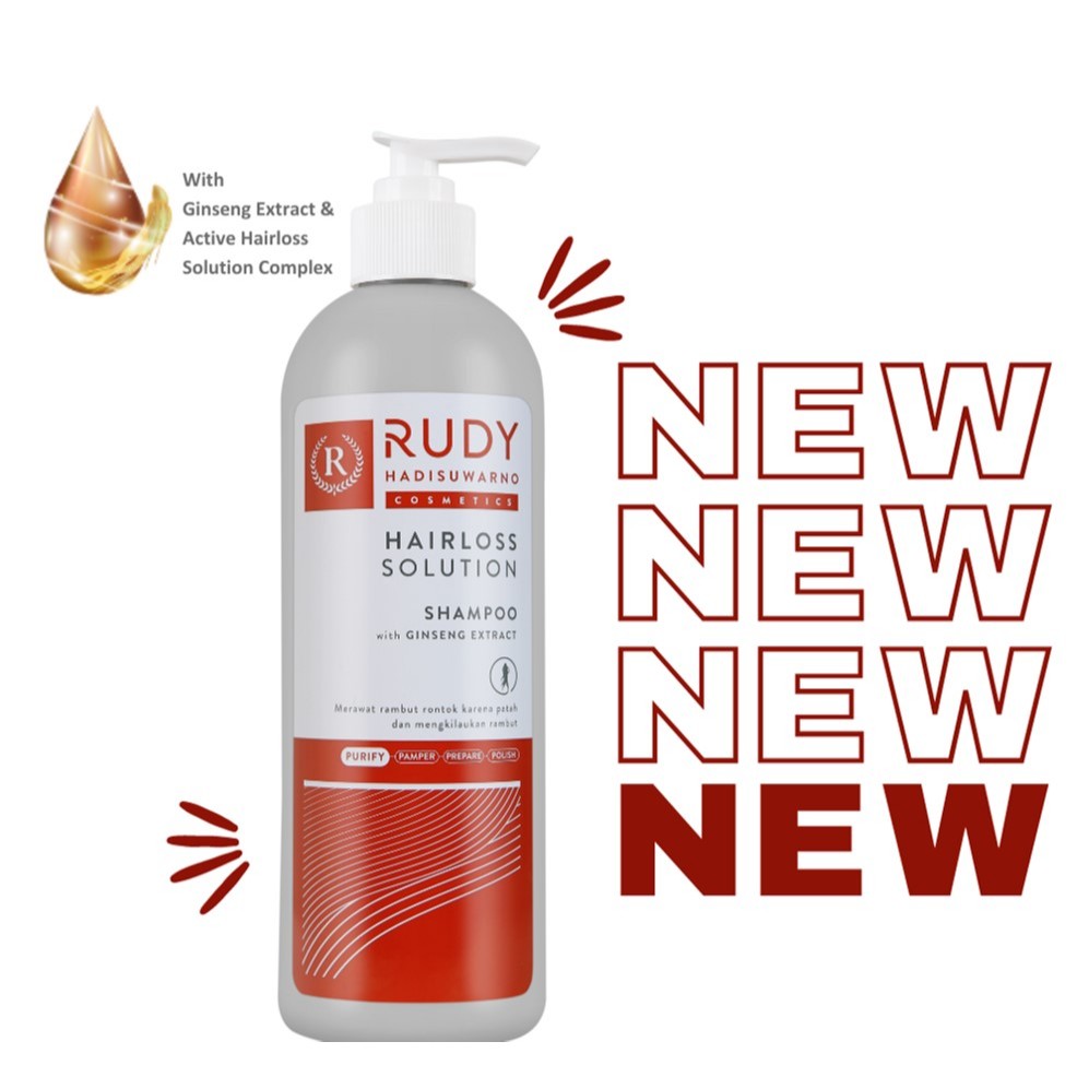 Rudy Hadisuwarno  Cosmetics Hairloss Solution Shampoo