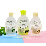 OVALE 2in1 Facial Lotion Bengkuang / Lemon / Anti Acne / 60ml 100ml 200ml - Pembersih Wajah Sekali Usap/HenecoBeauty