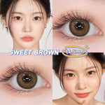 [0.00 s/d -6.00]Magister Softlens Minus14.5mm Lensa Kontak Warm Softlens For Big eyes 1Pasang 6bulan