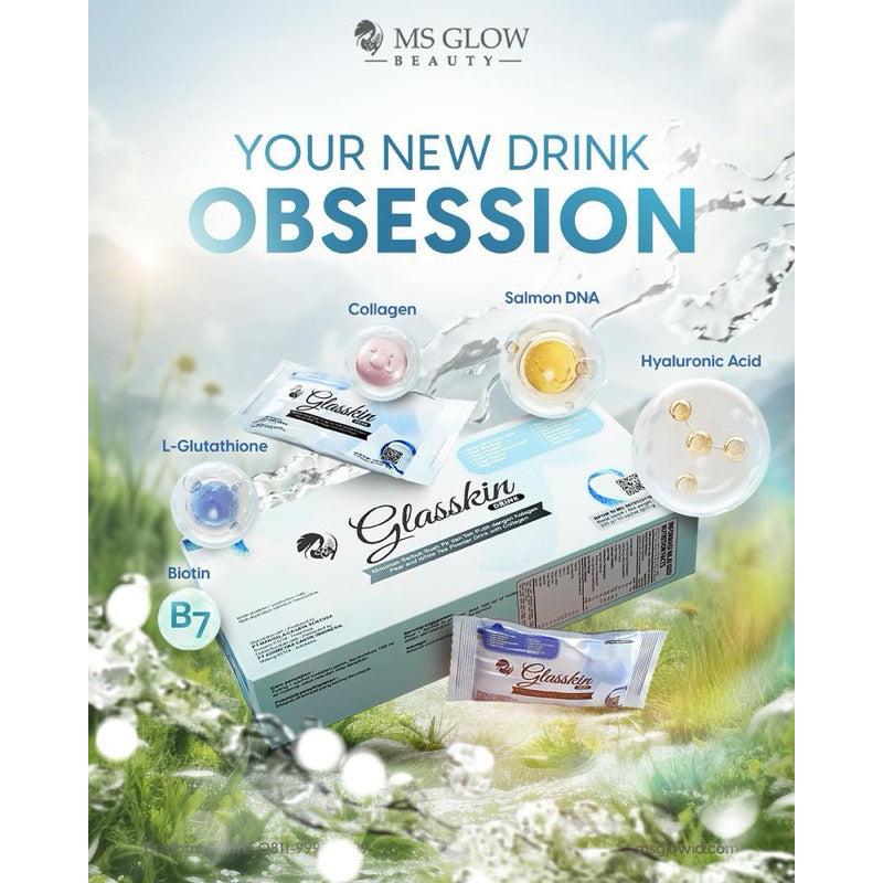 MS glow Glass Skin Colagen drink new formula