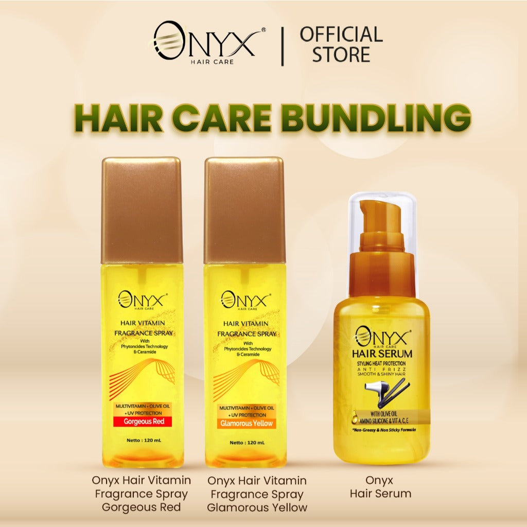 [BUY 1 GET 1] Onyx Hair Serum + Onyx Fragrance / Treatment Rambut / Perawatan Rambut / Serum Rambut