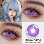 Eyeshare Softlens 14.5MM 1Pasang Lensa Kontak Putih Buta Putih Cosplay Mata Halloween Softlen