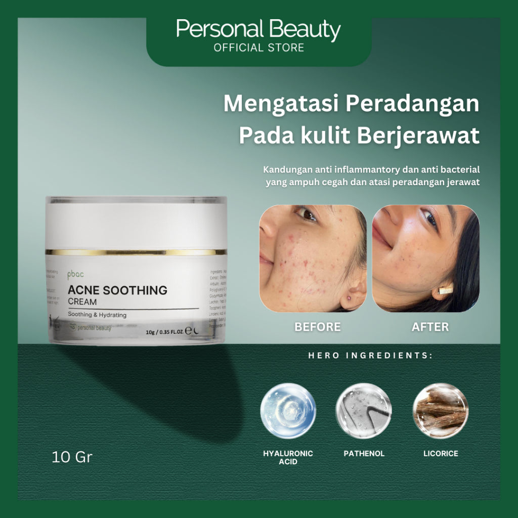 Personal Beauty Acne Soothing Cream - Soothing And Calming