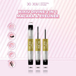 Maskara dan Eyeliner 2 in 1 XI XIU Divine Waterproof - Produk Kosmetik Praktis dan Efisien