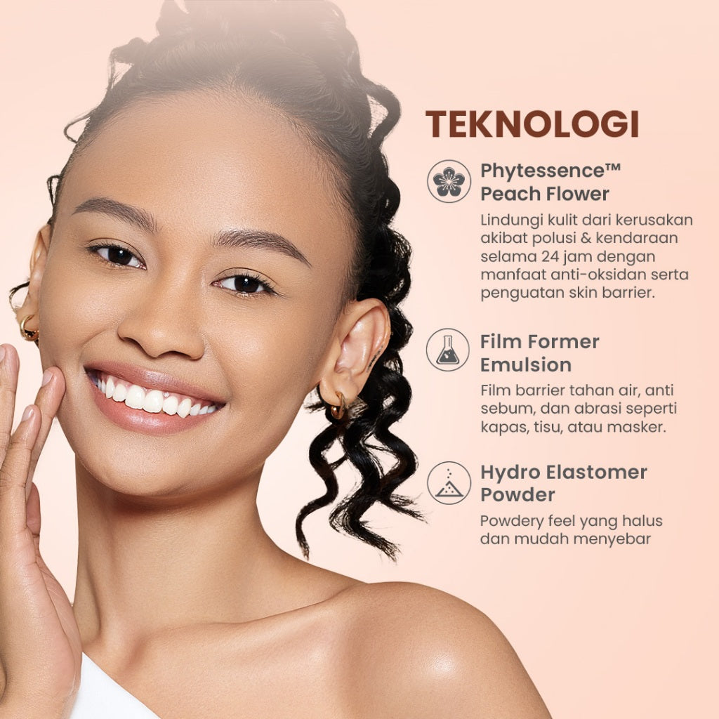 Hanasui Fix & Glow Setting Spray - Setting Spray Glowy Finish Make Up Menghidrasi Kulit MaskProof Tahan Lama