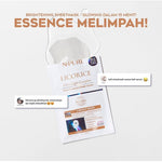 NPURE Sheet Mask Licorice / Ultra Light Complete / Brightening Sheet Mask / Masker Wajah Cerah Glowing /  5X Bright Boost