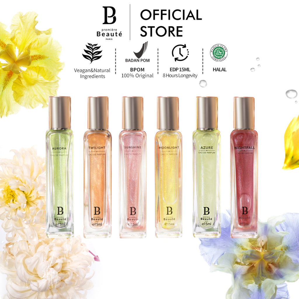 PREMIERE BEAUTE [Perfume 6Pcs]  Perfume Fashion Neon 15ml EDP Wanita Pria Tahan Lama 24 jam farfum