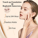 [Louisse's Exclusive] PREMIERE BEAUTE Sunscreen Cushion  SPF 30 PA+++ High Coverage Poreles & Flawless Foundation 24H Long-lasting [BUY 1 Gratis 1 Cushion Refill]  [LIVE] louisse
