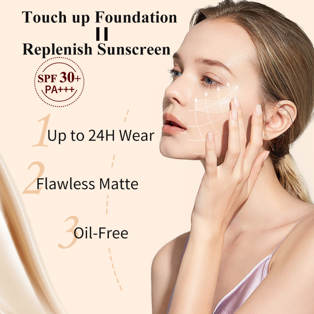 [Louisse's Exclusive] PREMIERE BEAUTE Sunscreen Cushion  SPF 30 PA+++ High Coverage Poreles & Flawless Foundation 24H Long-lasting [BUY 1 Gratis 1 Cushion Refill]  [LIVE] louisse