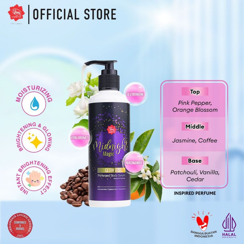 [PROMO] Paket Body Glow & Bright Set -  Instant Brightening & Glowing with Niacinamide, Glutathione, & Licorice Extract