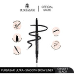 [BUY 1 GET 1 FREE] Purbasari Intens Color Liner Spidol FREE Purbasari Ultra Smooth Brow Liner