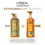 L’Oreal Paris Extraordinary Oil Premium Smooth Silicon-Free Shampoo Hair Care - Halus Berkilau dalam Satu Pemakaian - Bebas Silikon 440ml Rambut Kering Kusam Shampoo Sampo
