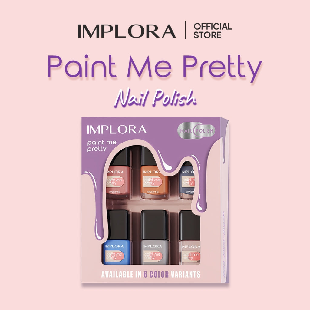 Implora Paint Nail Polish | Kuteks Pewarna Kuku | Nail Art