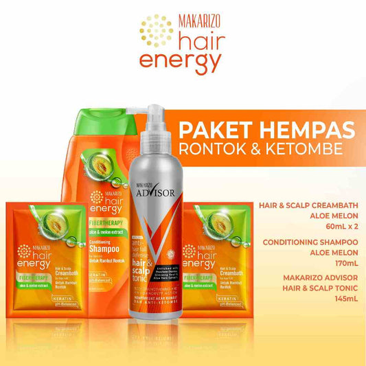 Makarizo Paket Hempas Rontok & Ketombe