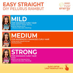 Makarizo Hair Energy Easy Straight - MILD 120 mL Pelurus Rambut