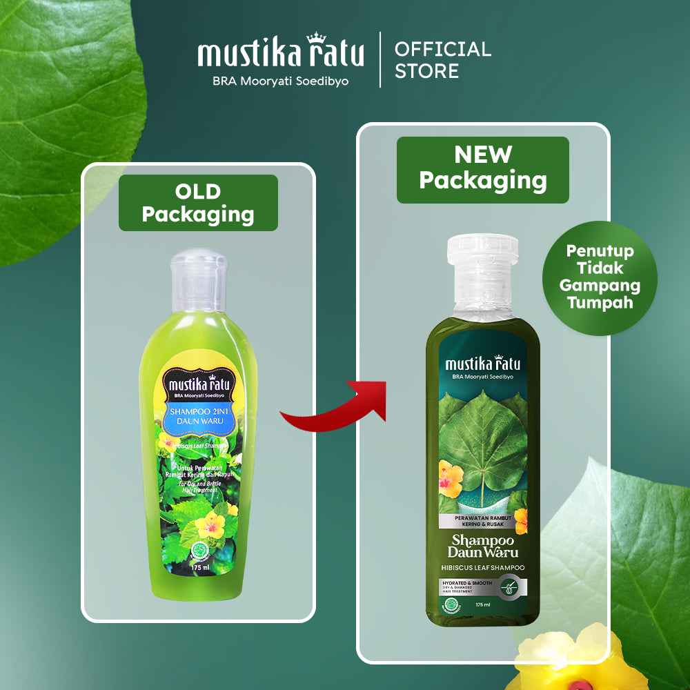 Mustika Ratu Bundling Hair Care Minyak Cemceman 175ml & Shampoo Waru 175ml