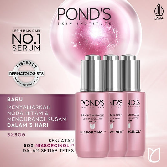 Ponds Bright Miracle Day Serum 30G Triple Pack