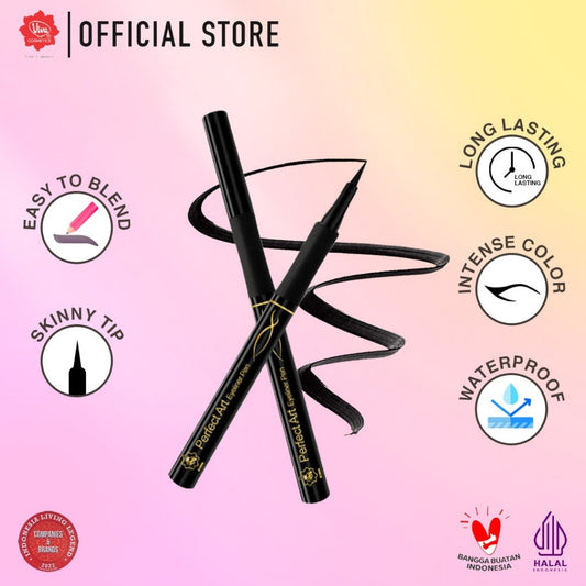 Viva Queen Perfect Art Eye Liner Pen - LONG LASTING, INTENSE INK, SKINNY TIP & EASY TO USE