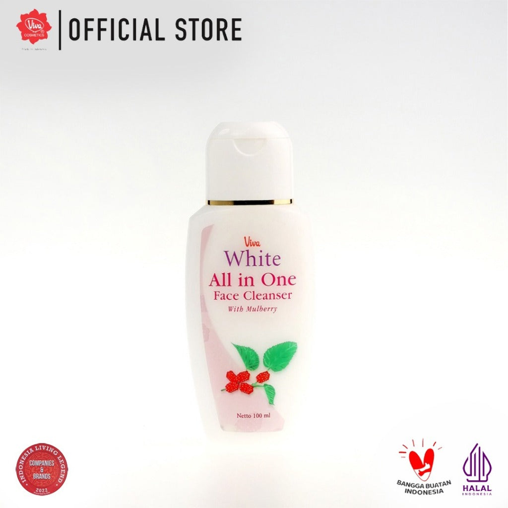 Viva White All in One Face Cleanser With Mulberry (WHITENING & GLOWING)