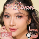 Softlens DREAM 15 MM Normal & Minus (-0,50 S/D -6,00) By Irislab / Soflen Dream / Dream By Iris Lab / Big Eyes / Korean / Soflen / Softlen / Soflens / Cloud Grey Wind Grey Flame Brown Rust Brown / SMIRIS