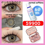 Eyeshare 1Pasang Softlens 14.5mm + Solution Cairan 60ml + kotak cermin