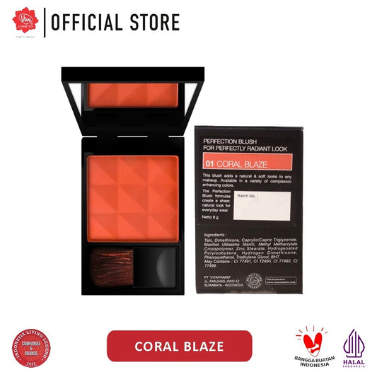 Viva Queen Perfection Blush - tersedia 3 varian warna