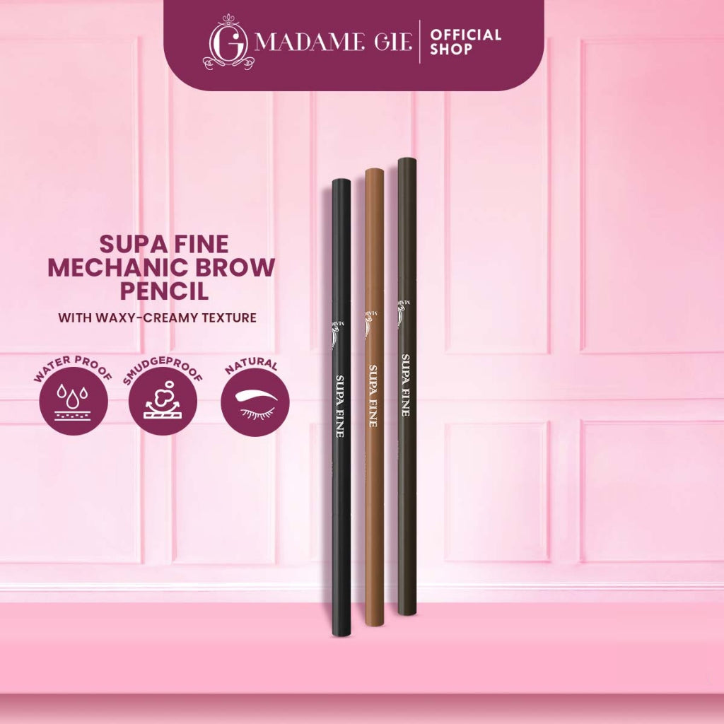 Madame Gie Supa Fine Mechanic Brow - Make Up Pensil Alis