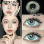 Eyeshare Venice Softlens Gray 1Pasang 14.2mm Lensa Kontak Soflen Soflens