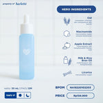 [2 PCS BUNDLING FACIAL WASH] Harlette Oatmilk Gentle Facial Wash 100 g + Chill Oat Serum 30 mL