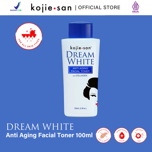 KOJIE SAN Dreamwhite Anti Aging Facial Toner with Collagen 100ml
