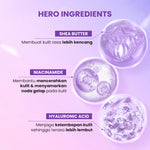 Scarlett Whitening Body Cream ( Happy, Jolly, Charming ) Melembabkan dan Mencerahkan Tubuh