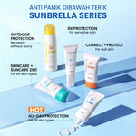 YOU Sunbrella Intensive Care Watery Sunscreen SPF50+ PA++++ Tabir Surya Kulit Sensitif 8X Protection Sensitive Acne Skin Friendly
