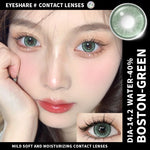 Eyeshare Softlens (Gratis Kotak Cermin) Boston Brown 14.2MM 1Pasang Lensa Kontak Warna Natural