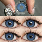 Eyeshare Softlens (Gratis Kotak Cermin) Boston Brown 14.2MM 1Pasang Lensa Kontak Warna Natural