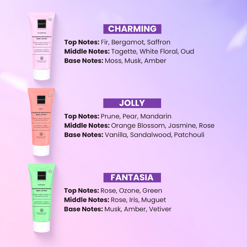 Scarlett Whitening Body Lotion Mencerahkan - Kemasan Baru Tube 180ml