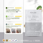 NPURE Sheet Mask Noni / Relax Me / Masker Wajah Kulit Sensitif Kemerahan Hypoallergenic / Biodegradable/ Ceramide