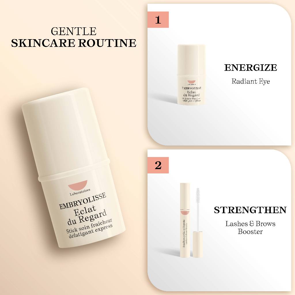 Embryolisse Clearance Sale Bundling Radiant Eye Kontur Mata + Lashes Brows Booster Serum Bulu Mata